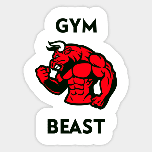 Gym Beast Sticker